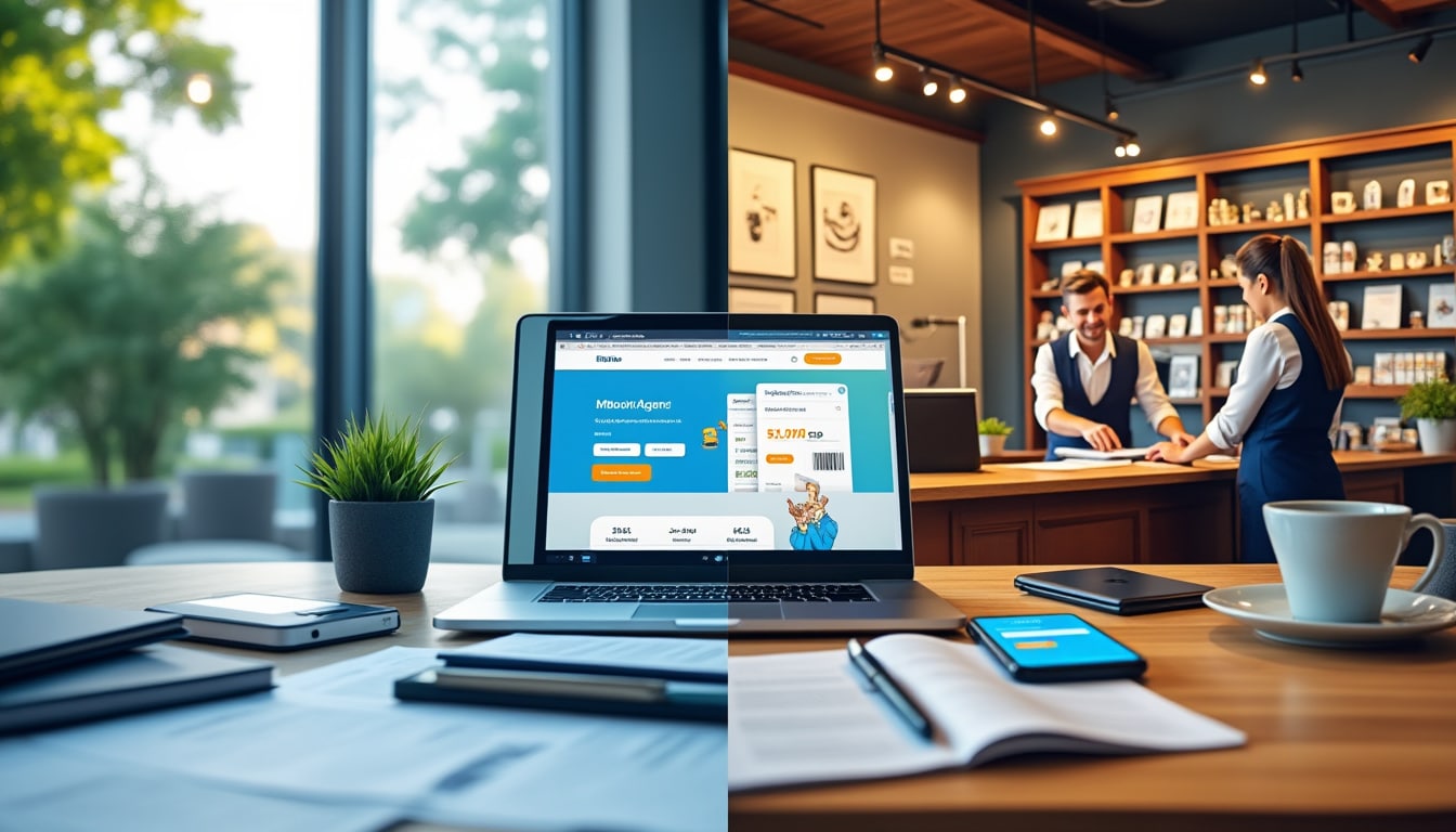 découvrez les différences entre banque en ligne et agence traditionnelle, et trouvez la solution idéale selon vos besoins, votre mode de vie et votre profil financier.