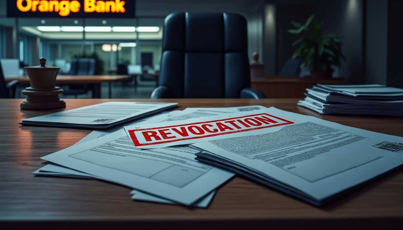 découvrez les raisons et les conséquences de la révocation définitive de l'agrément bancaire d'orange bank par l'autorité de contrôle prudentiel, impactant ses activités financières.